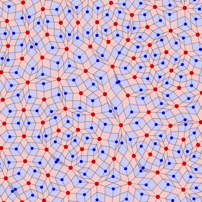 Map area divided into quadrilaterals